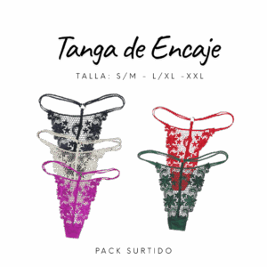 Tanga Brief con Encaje