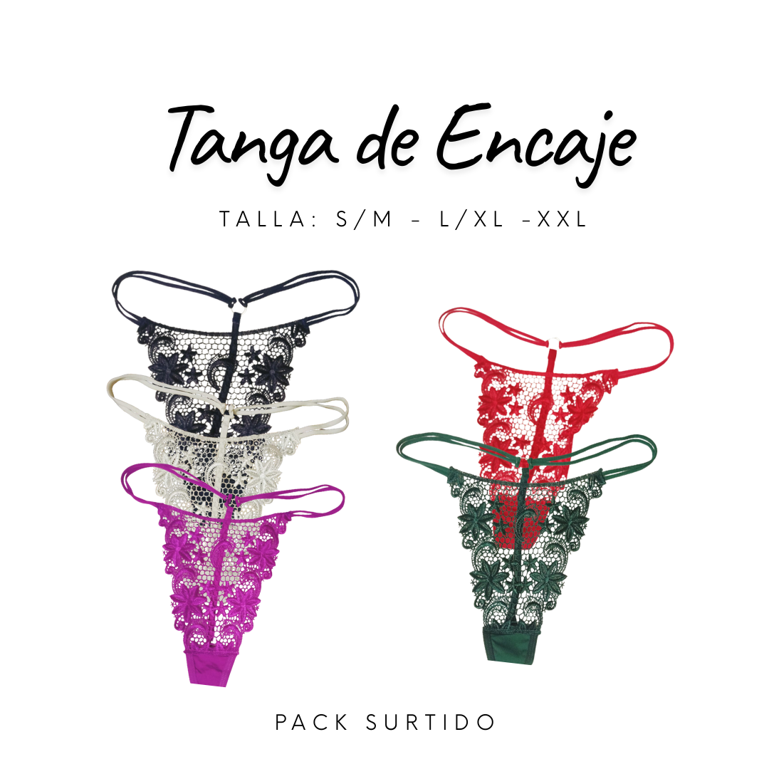 Tanga Brief con Encaje