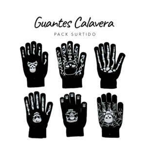 Guantes Calavera